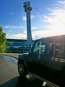 mercedes G-Klass på Gardermoen Oslo